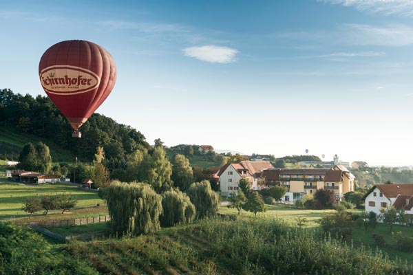 Ballonhotel Außenansicht Ballonhotel Außenansicht